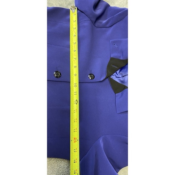 Kasper A.S.L. Petite Women's Blue Blazer Size 6P - Picture 10 of 11